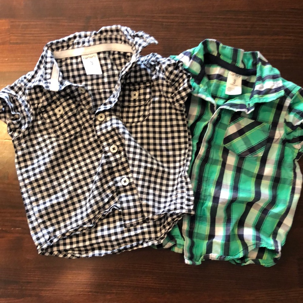 Baby button downs